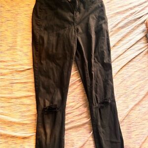 Fashion Nova Black Denim Pants